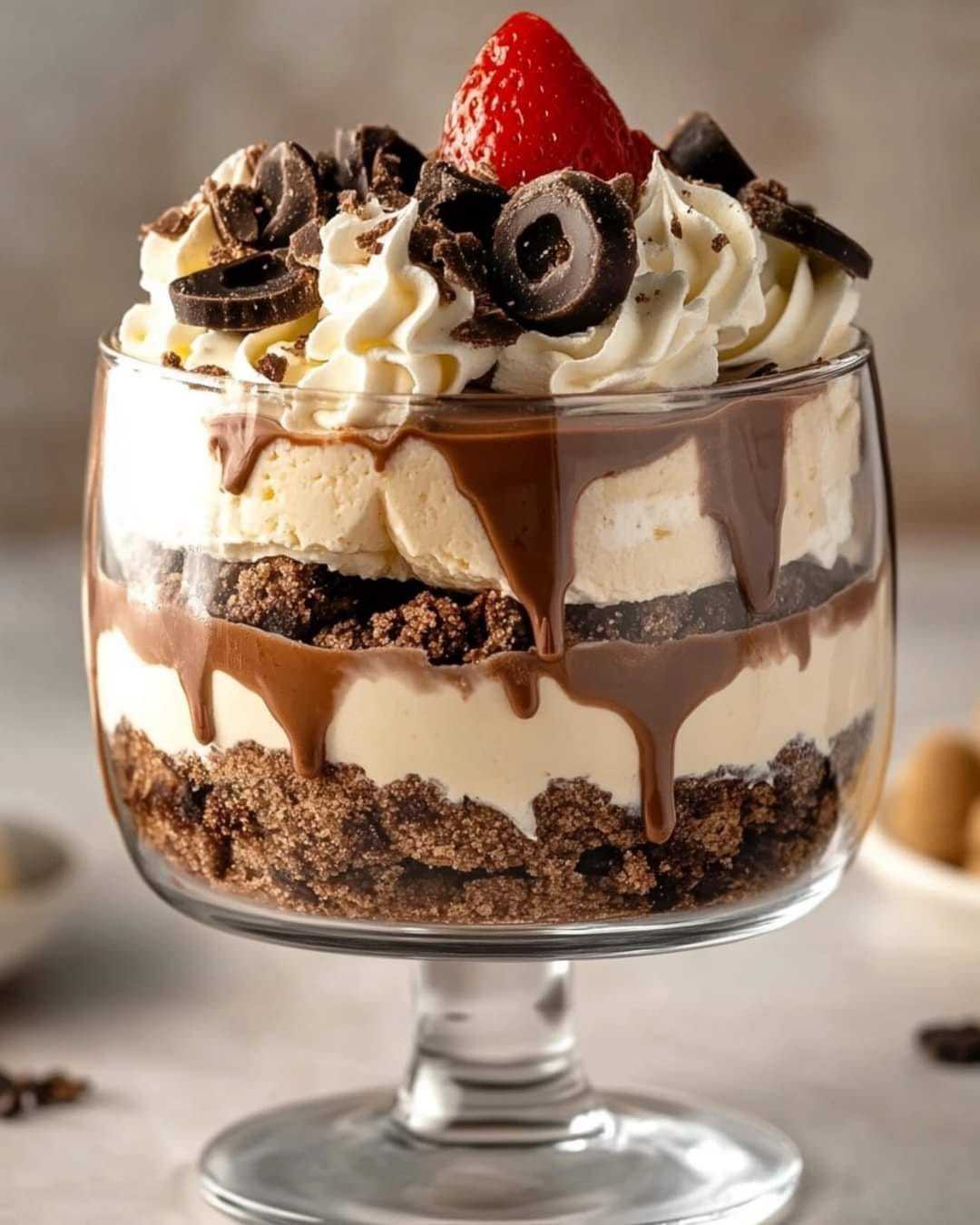 Baileys Chocolate Cheesecake Trifle