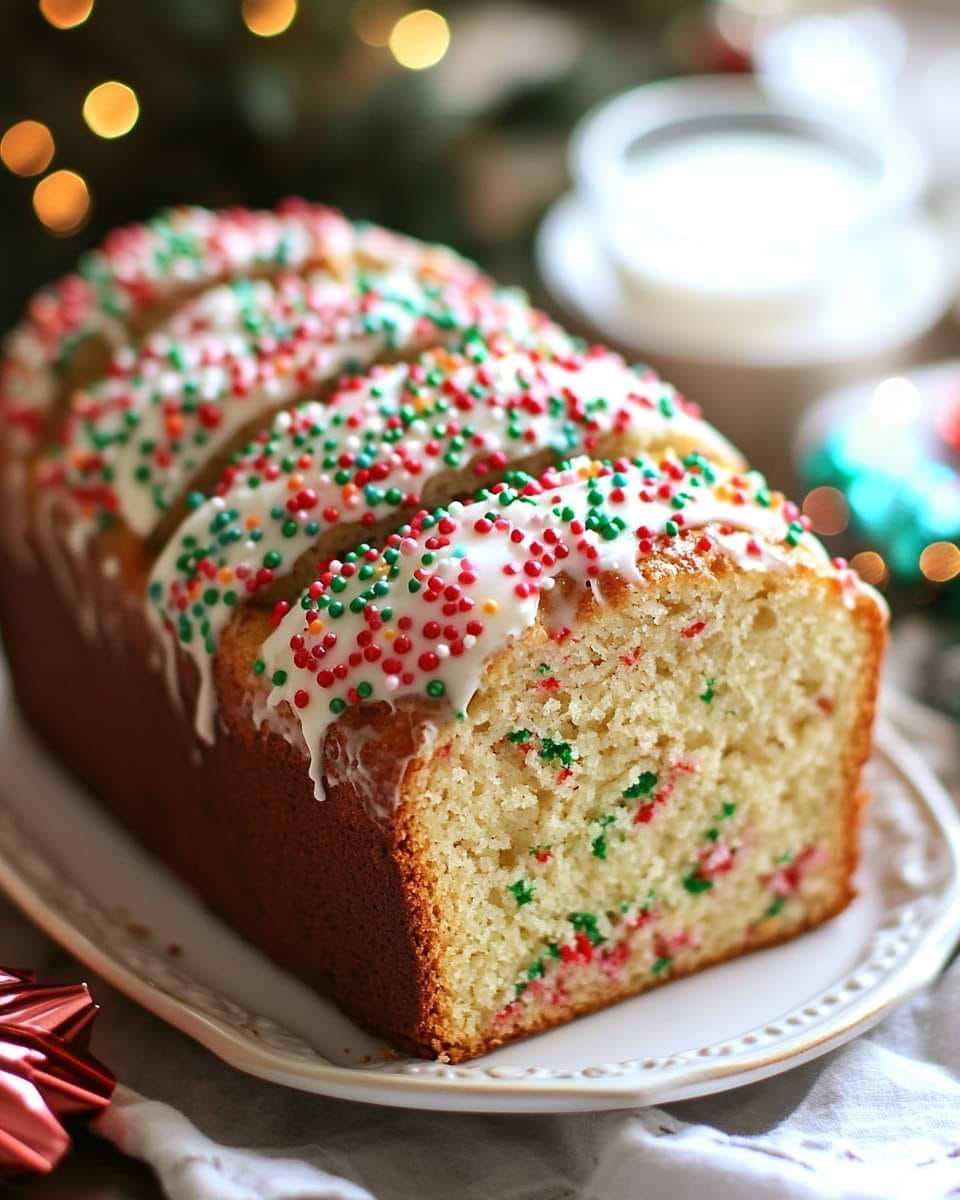 Funfetti Christmas Bread