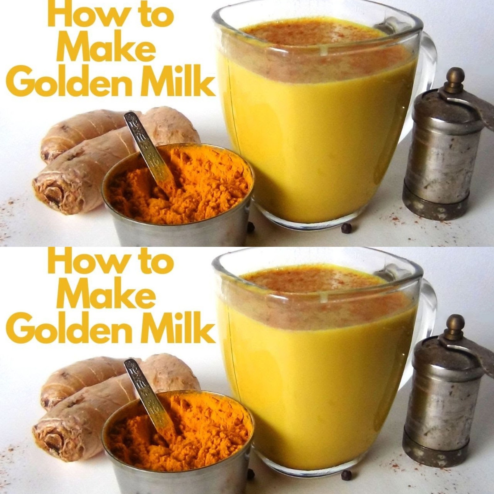 It Tastes Too Good to be This Healthy! ~ Golden/Turmeric Milk Recipe