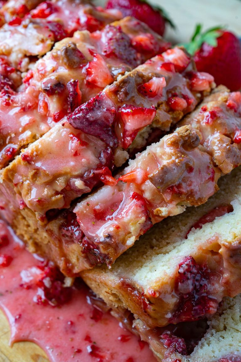 Strawberry Sour Cream Bread