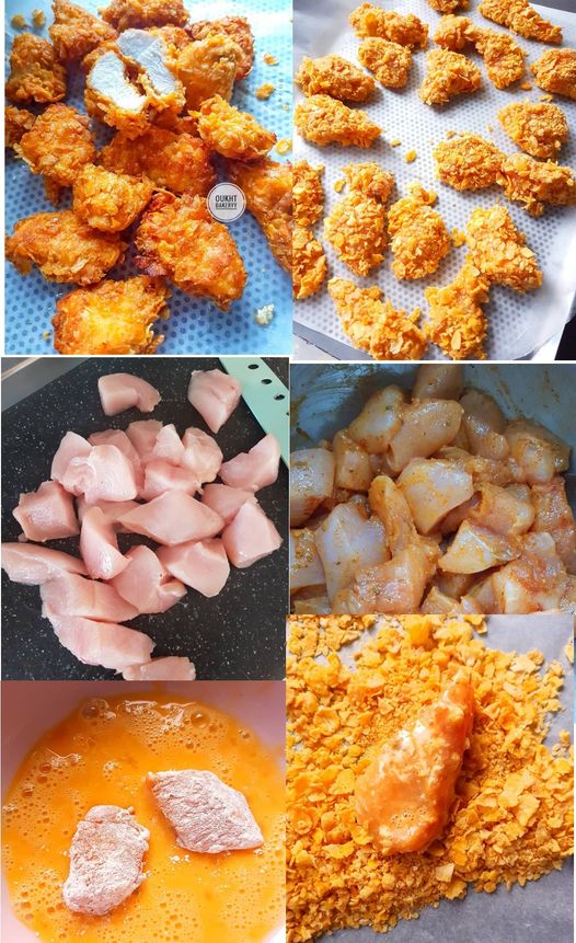 Crispy chicken like at KFC