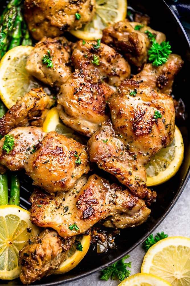 Instant Pot Lemon Butter Chicken – Keto / Low Carb