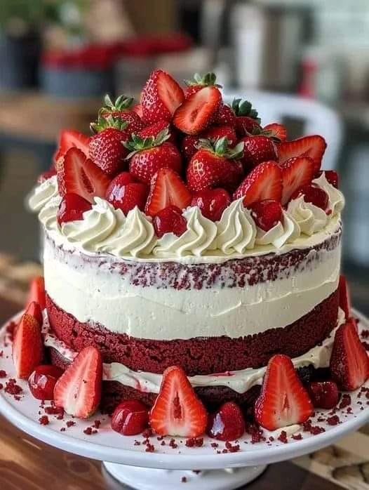 Red Velvet Strawberry Indulgence Recipe