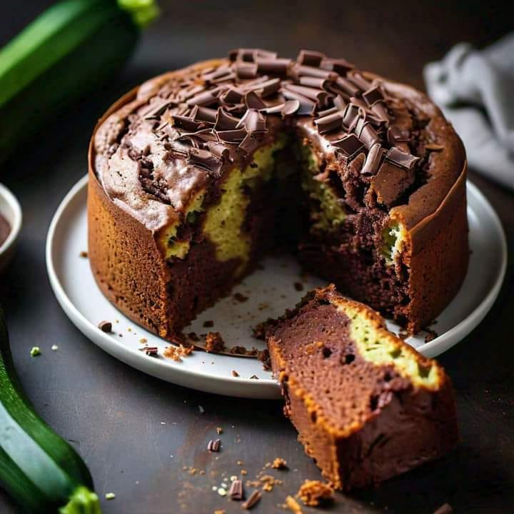 Here’s a recipe for Chocolate-Zucchini Cake: