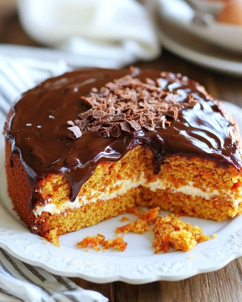 The Best Brazilian Carrot Cake