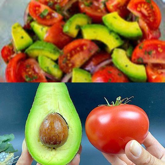 The Secret Pleasure: Snack with Avocado and Tomato