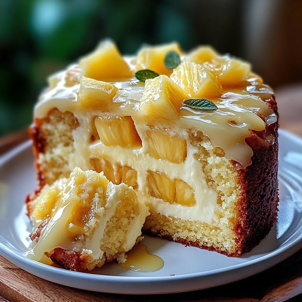 Heavenly Pineapple Cake