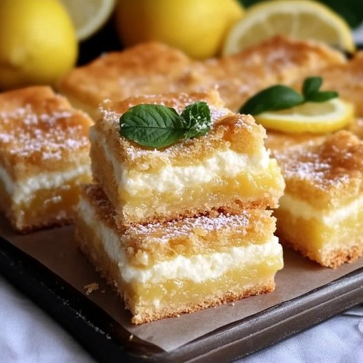 Lemon Cream Cheese Bars