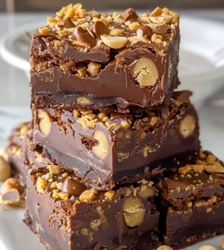 Decadent Ferrero Rocher Fudge Brownies Recipe