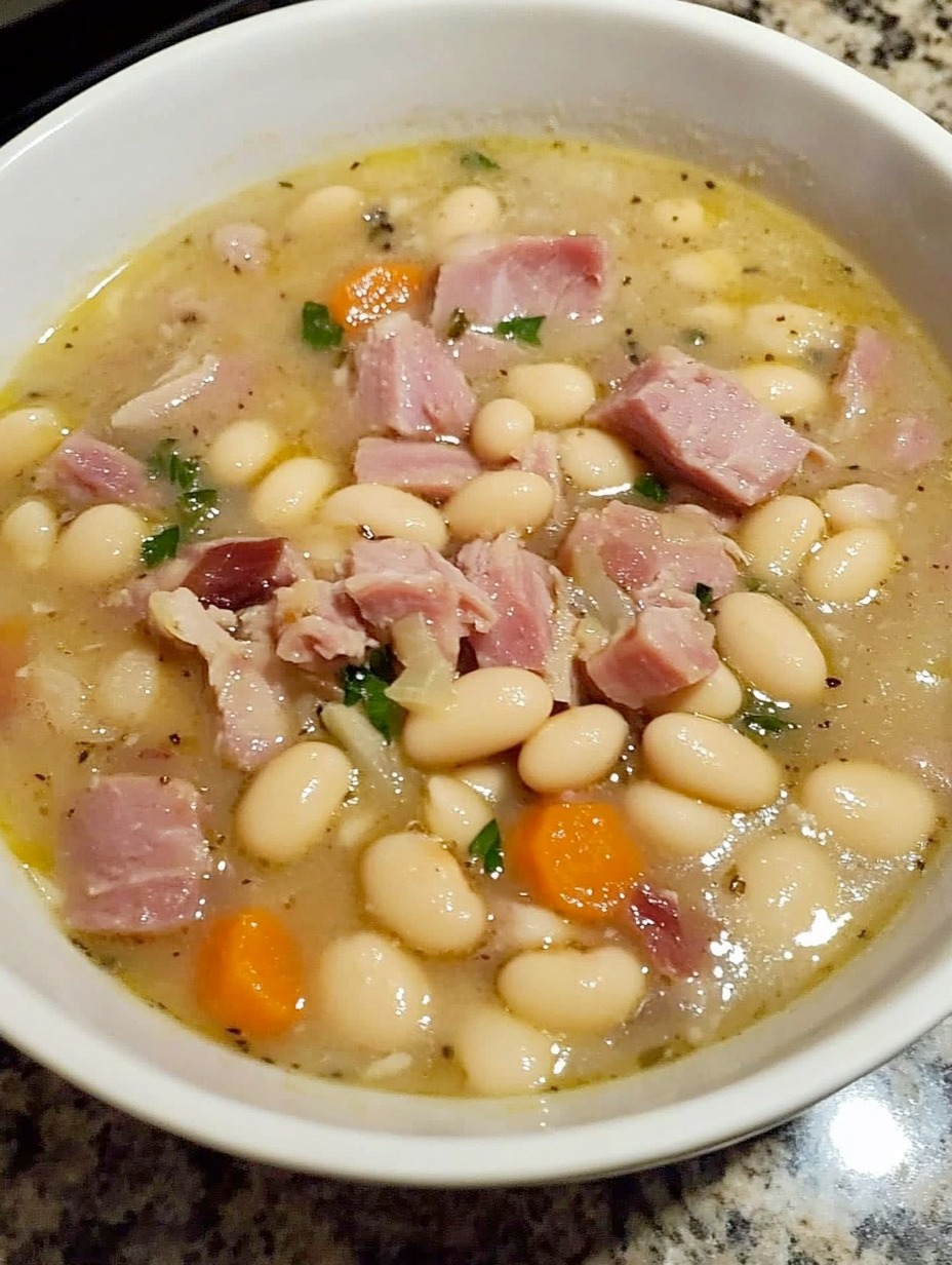 WHITE BEAN AND HAM HOCK SOUP