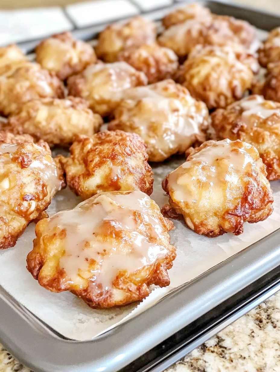 Delightful Baked Apple Fritter Bites