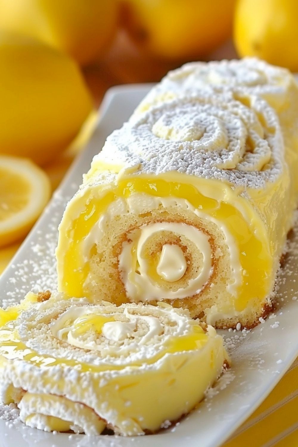 Lemon Cream Rolls