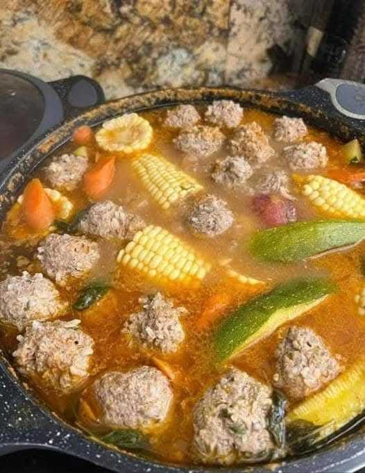 authentic mexican ALBONDIGAS (MEXICAN MEATBALL SOUP)