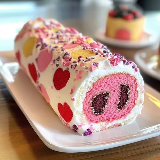 SnoBall Cake Roll: