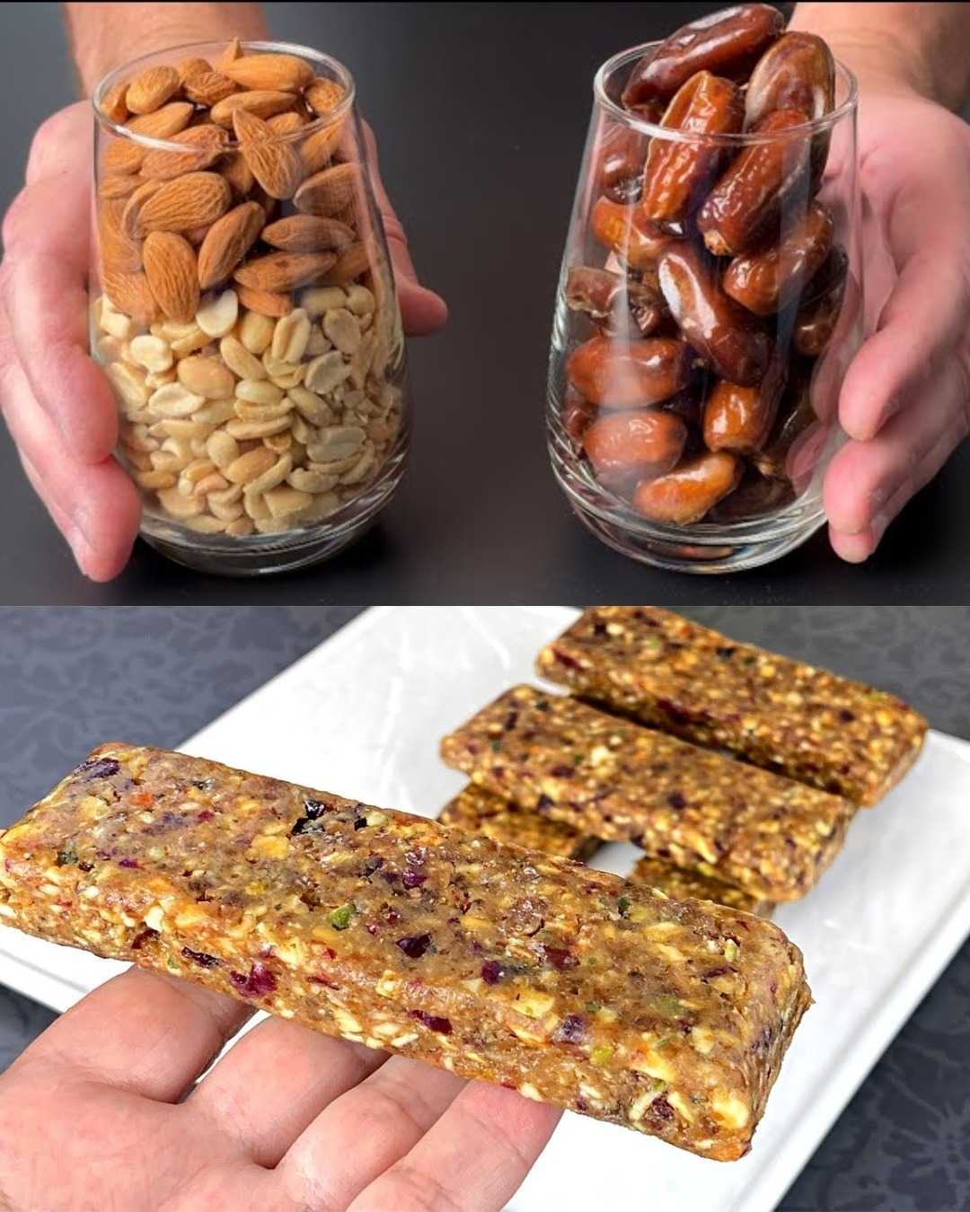 No-Bake Nut and Date Bars