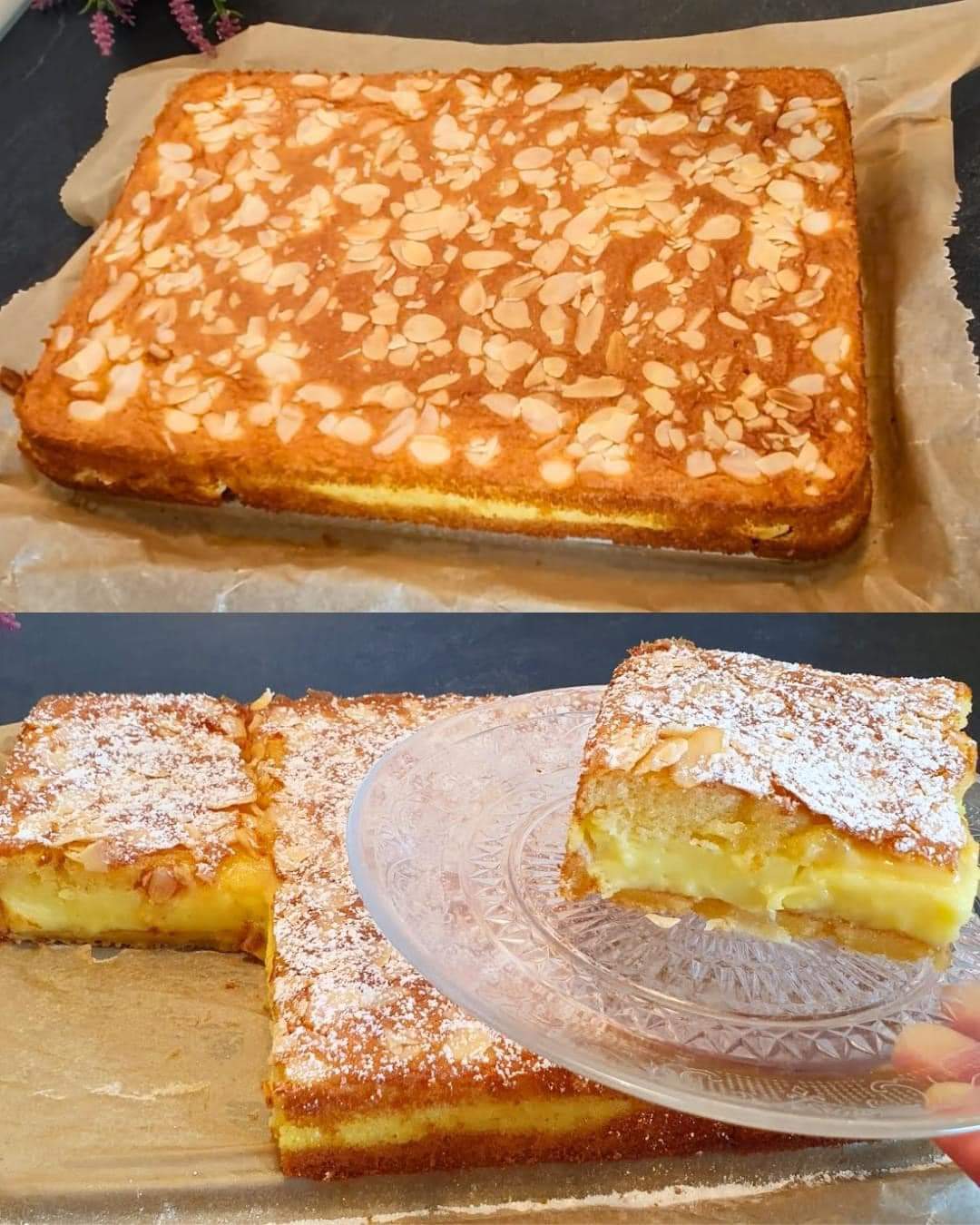 Creamy Almond Cake: A melting and delicious dessert!