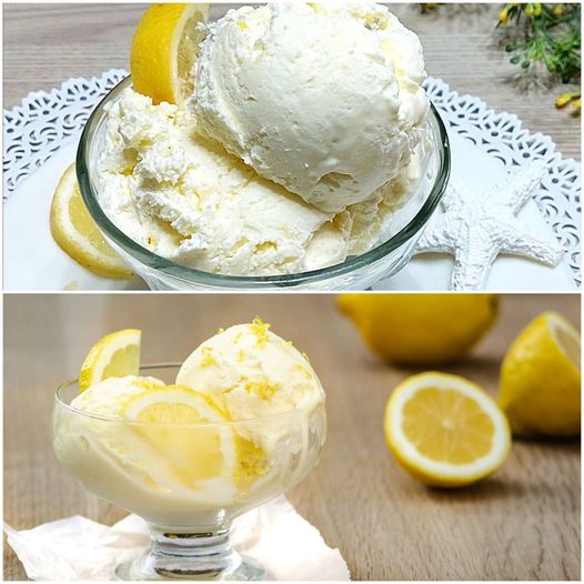 Effortless Lemon Ice Cream: A Sugar-Free Delight with Just Three Ingredients