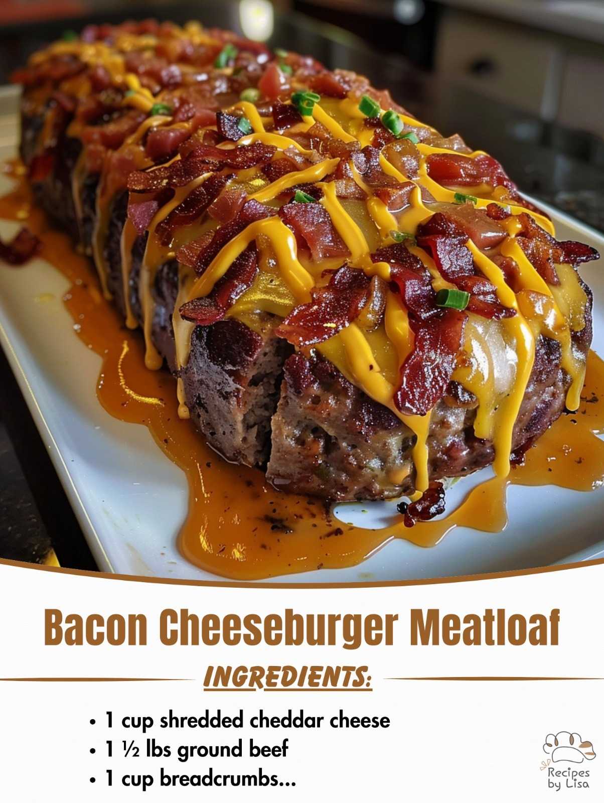 Bacon Cheeseburger Meatloaf – A Twist on a Comfort Classic!