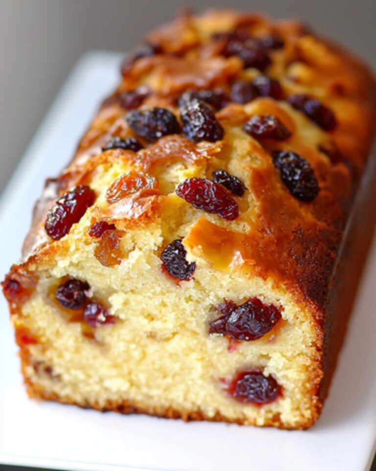 Soft Cake with Candied Fruits