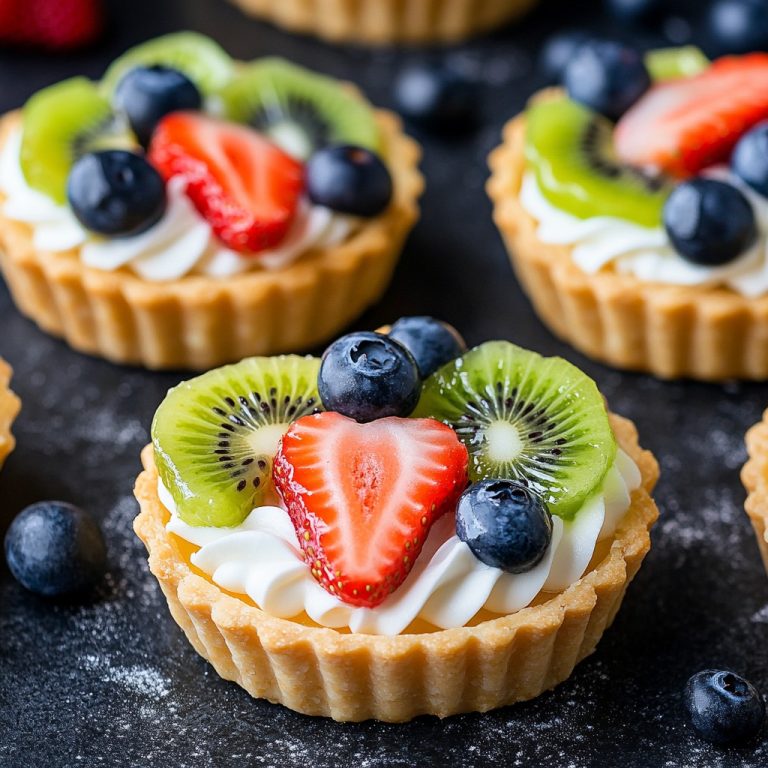 a simple and delicious recipe for Mini Fruit Tartlets, perfect for a fresh and colorful dessert!