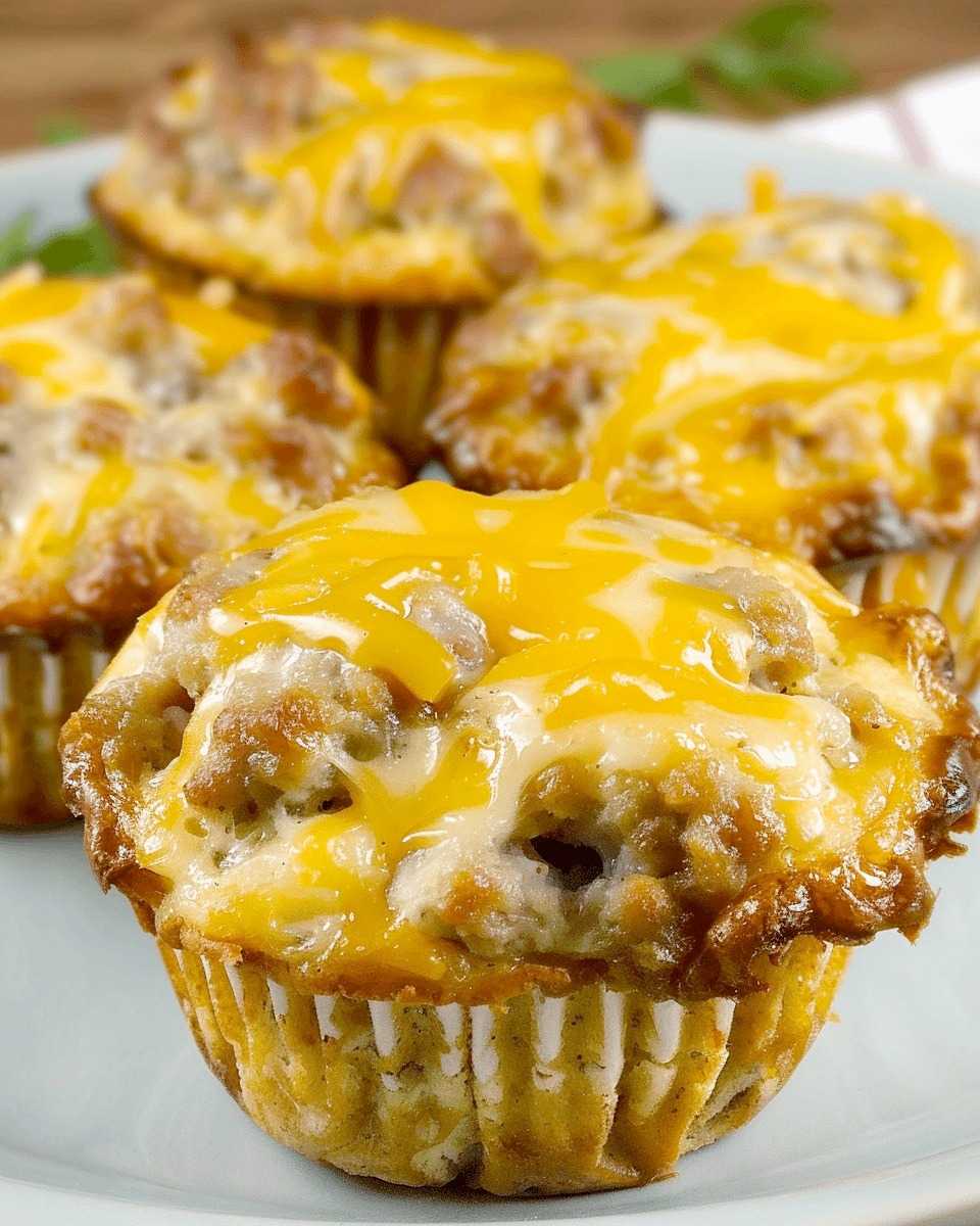 Recipe: Easy Sausage Breakfast Muffins