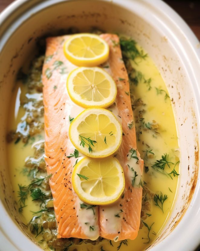 Slow Cooker Salmon