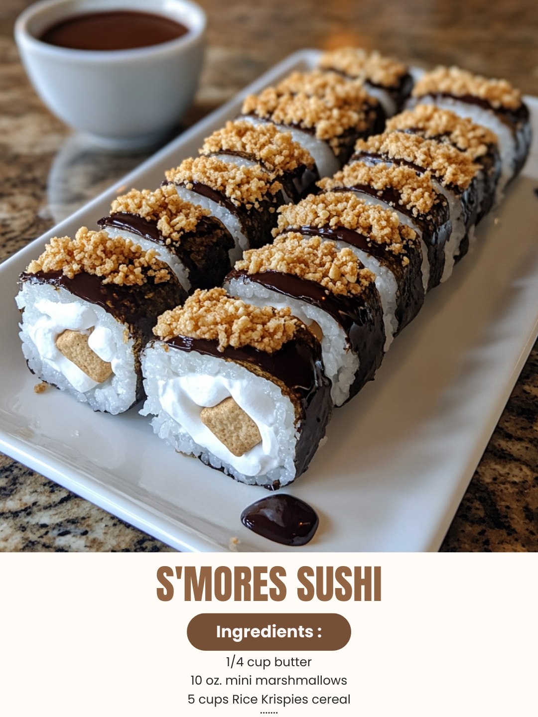 S’mores Sushi Recipe