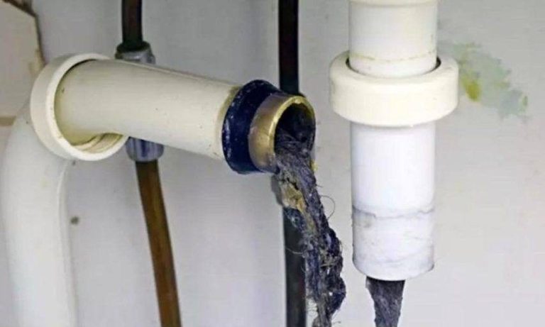 Here’s the secret to cleaning drain pipes, the plumbers’ method comes out