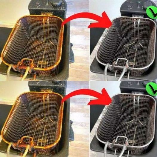 6 Methods to degrease a very dirty electric fryer