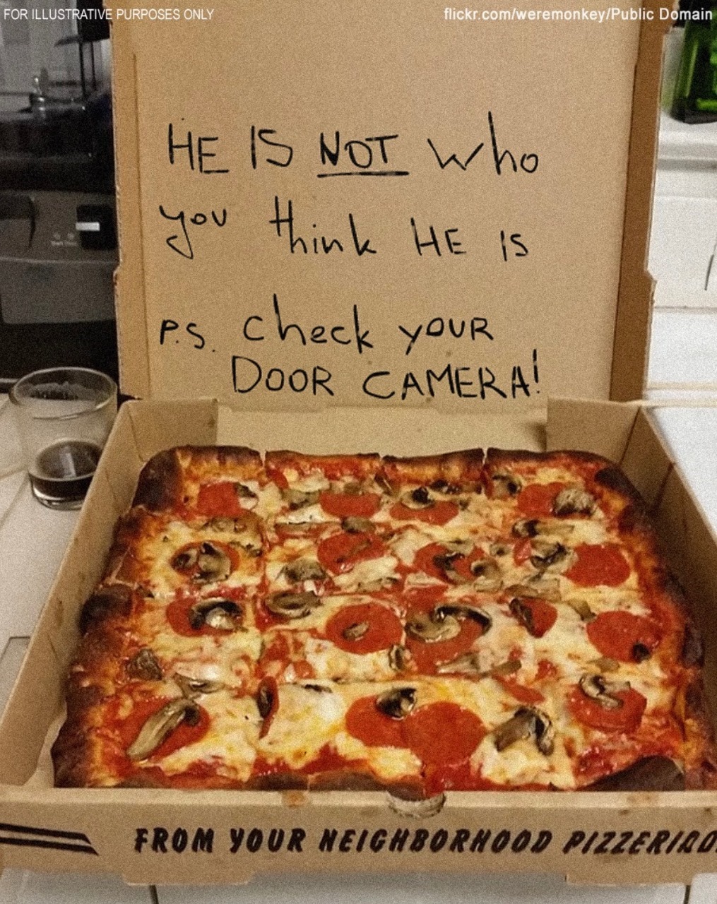 Delivery Man Left a Note on My Pizza Box — It Ended Up Saving Me from a Catastrophic Engagement