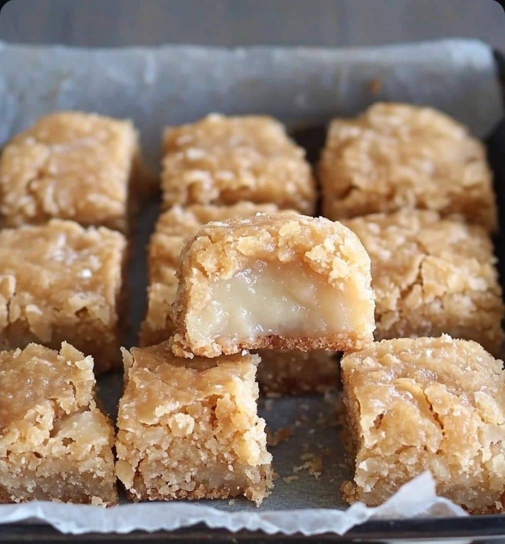 Chewy Coconut Bars Recipe