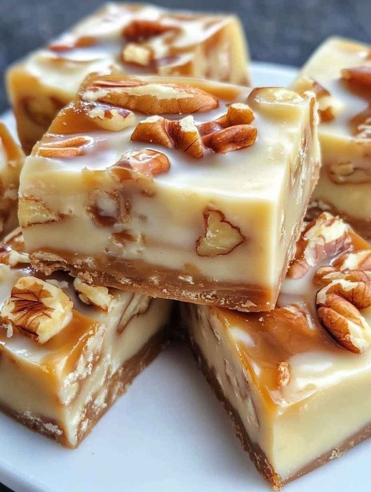 White Chocolate Caramel Fudge