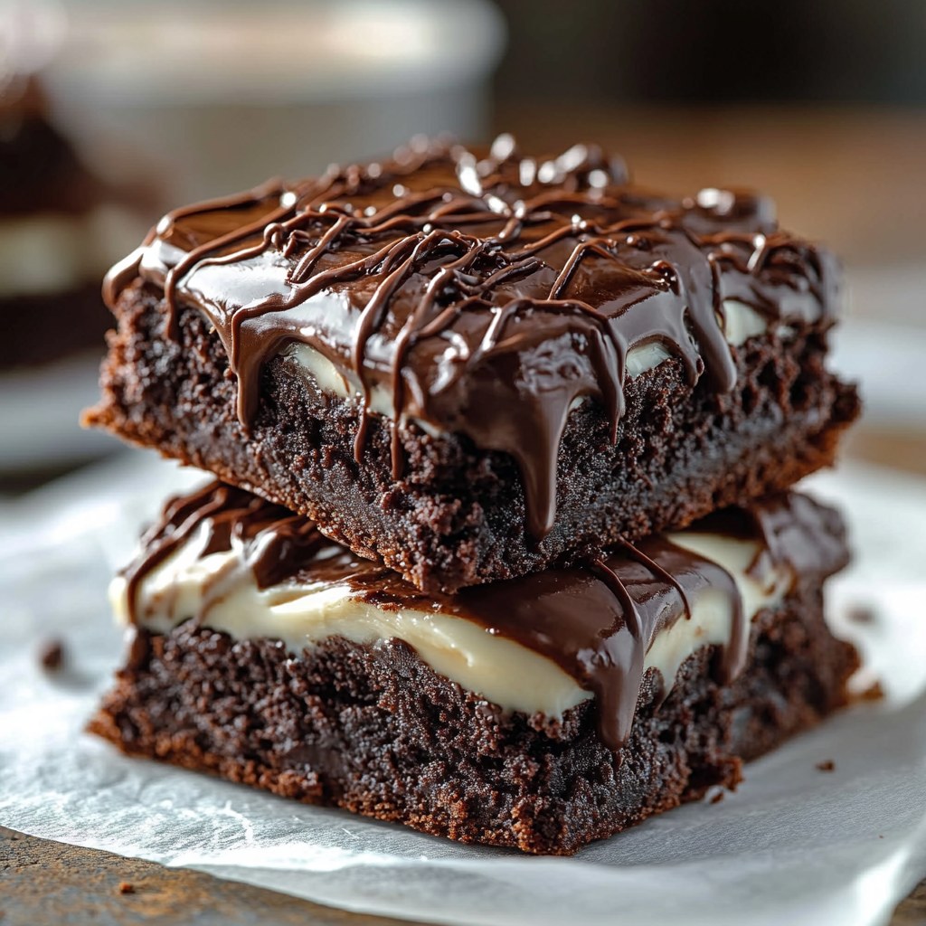 Irresistible Triple Chocolate Brownies Recipe