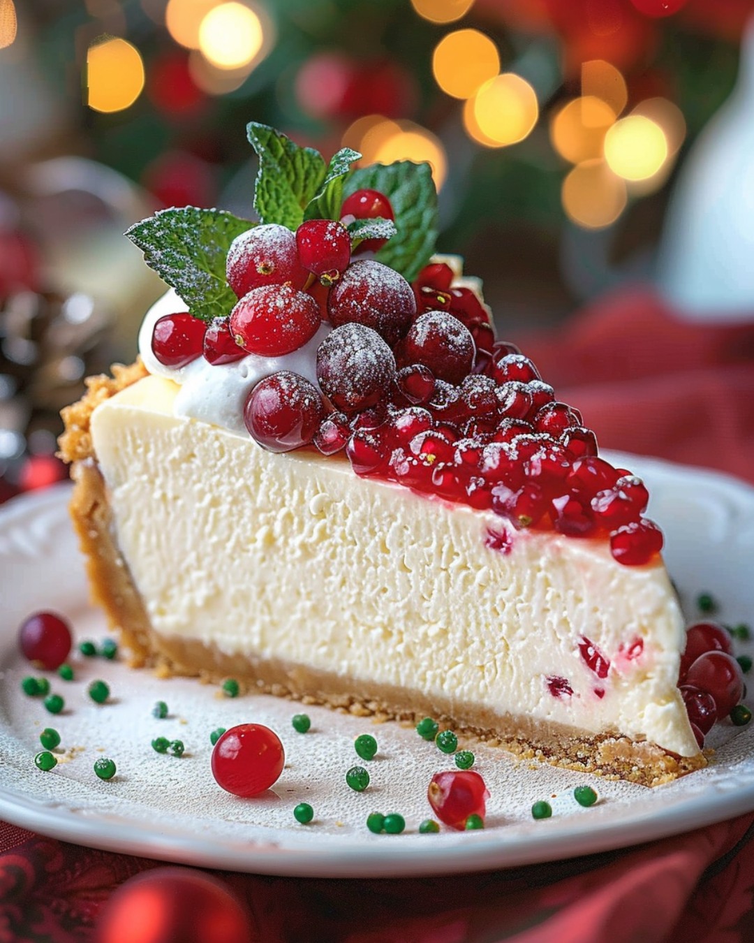 Christmas Cheesecake