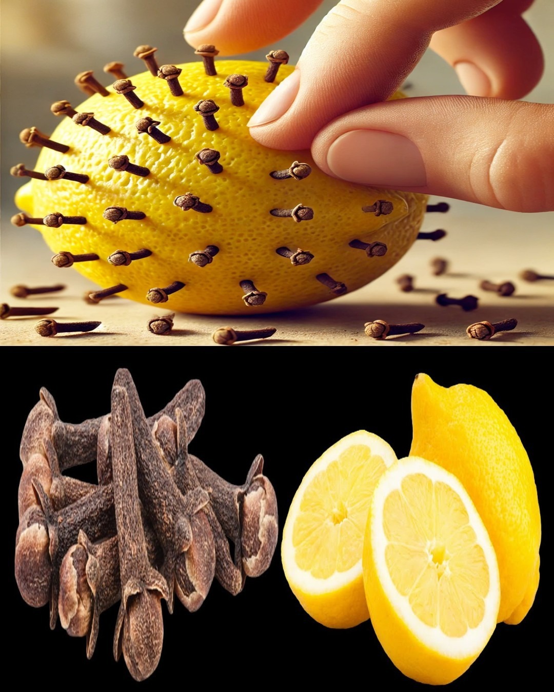 Lemon and cloves – this powerful duo is a must-try!