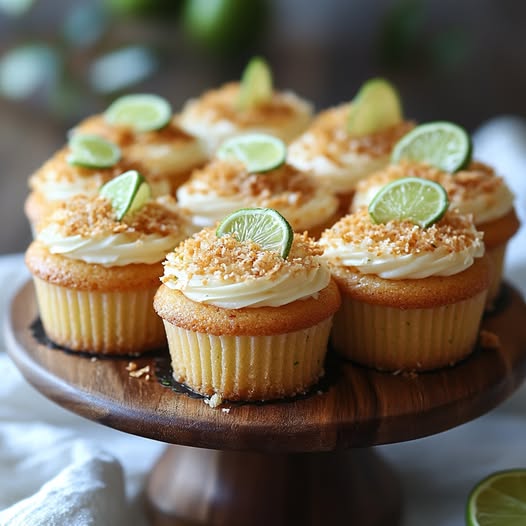 Mini Gluten-Free Coconut Lime Cakes – Tropical Delight in Every Bite!