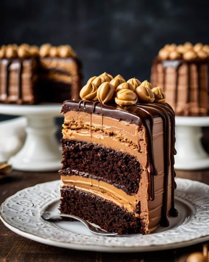 Irresistible Chocolate Peanut Butter Cake