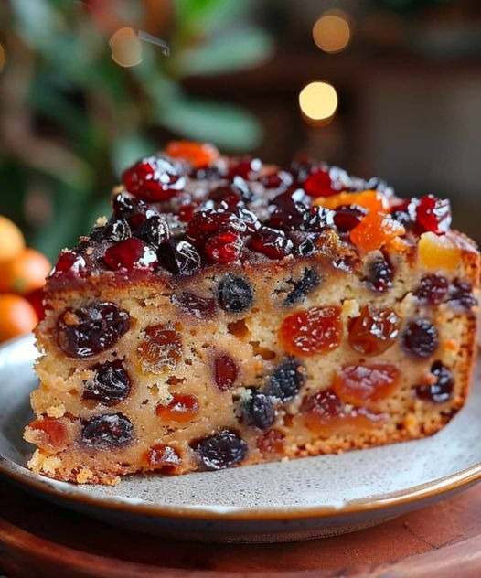 Super moist fruit cake