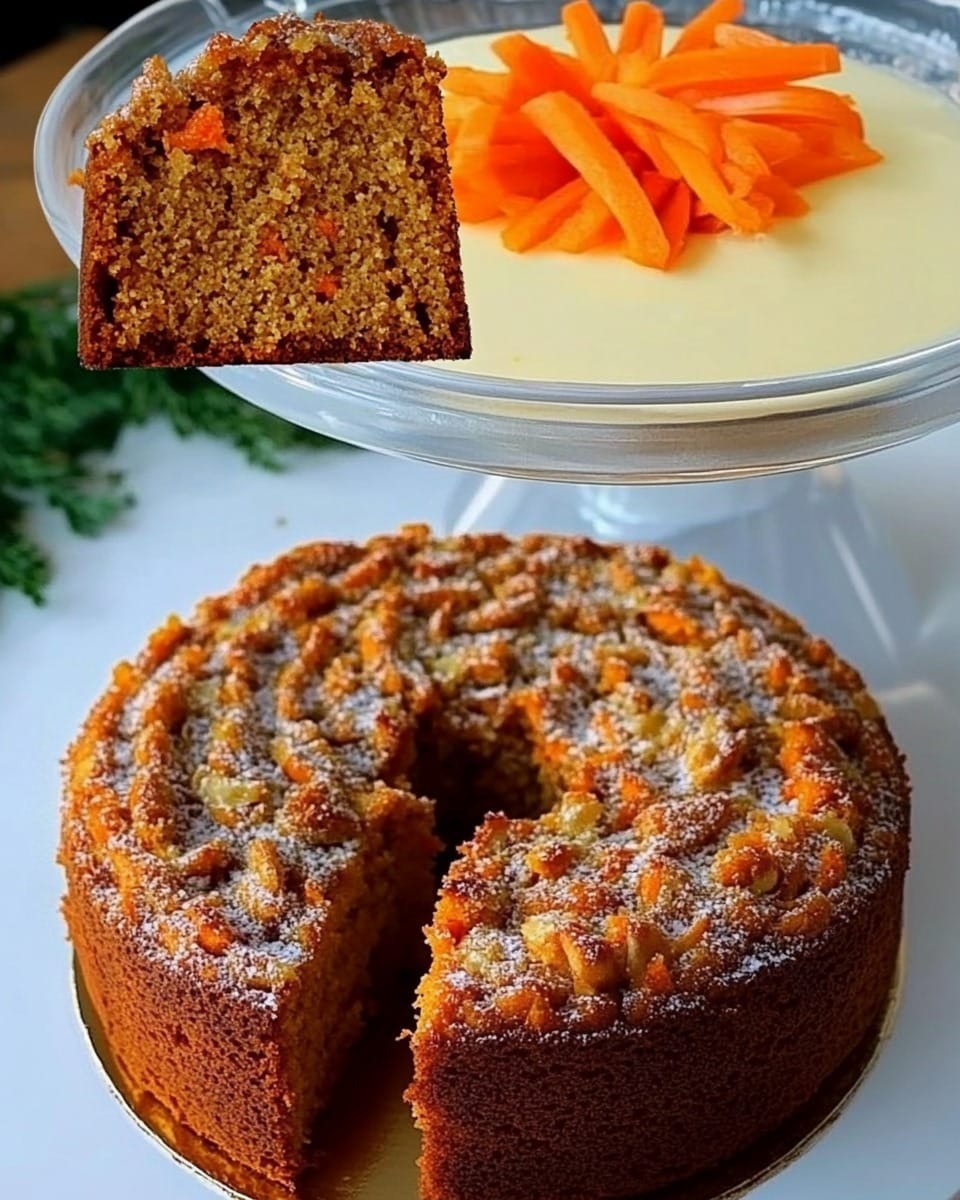 Carrot Walnut Cake! You will make this cake every day. Quick and easy.