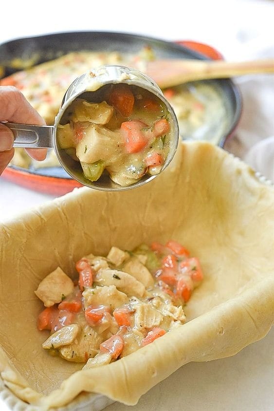 Chicken Pot Pie for Two Recipe