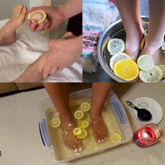 Rejuvenate with a Lemon and Baking Soda Foot Soak: Boost Circulation, Detox, and Relax