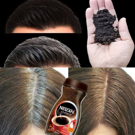 Transform Your Hair with Instant Coffee: Say Goodbye to Gray Hair Naturally!