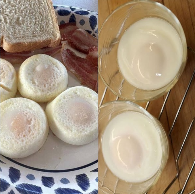 Air Fryer Poached Eggs