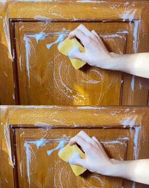 A Genius Tip for Grease-Free Kitchen Cabinets