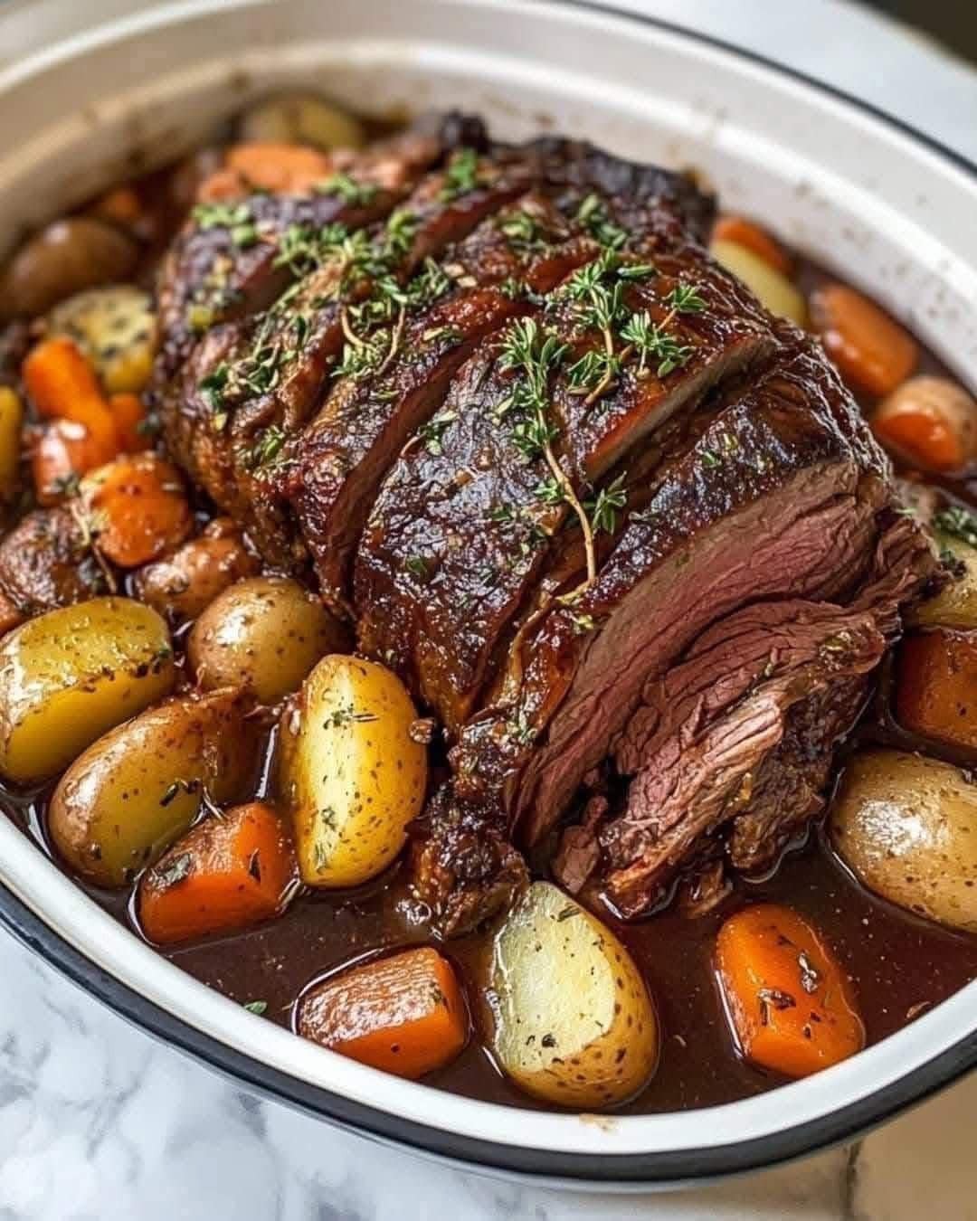 Pot Roast with Potatoes and Carrots