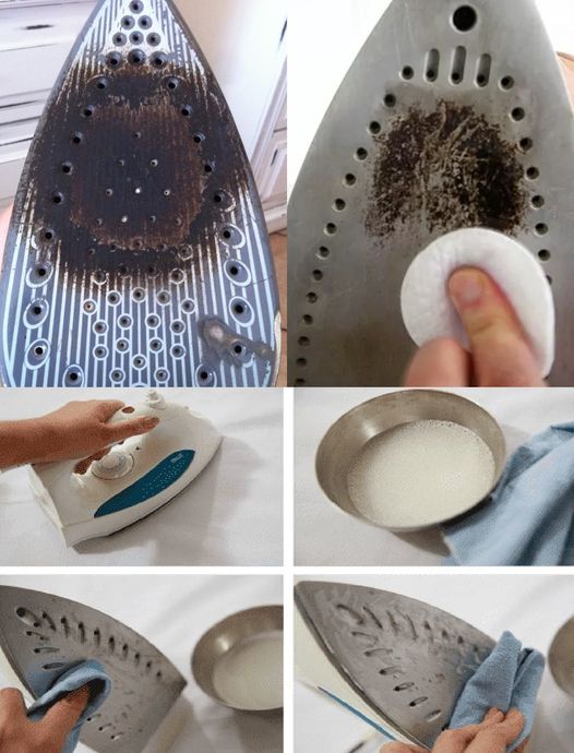 Dirty iron, the laundry method to clean it from top to bottom: it comes back as good as new