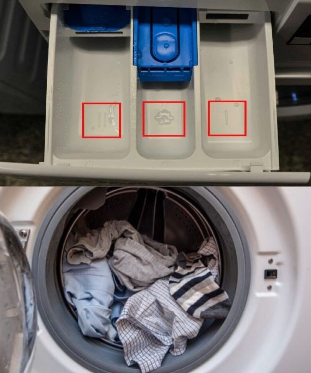 What is the third compartment of the washing machine for? VERY USEFUL BUT STILL IGNORED BY EVERYONE