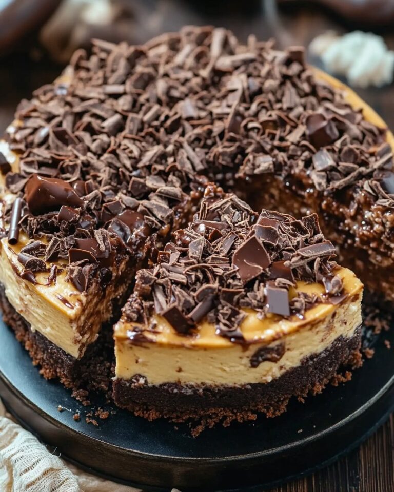 German Chocolate Cheesecake