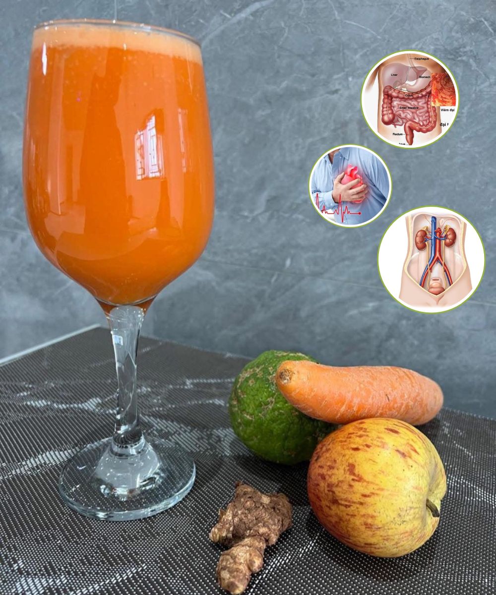 Orange, Carrot, Apple, and Ginger Juice: A Nutritional Powerhouse