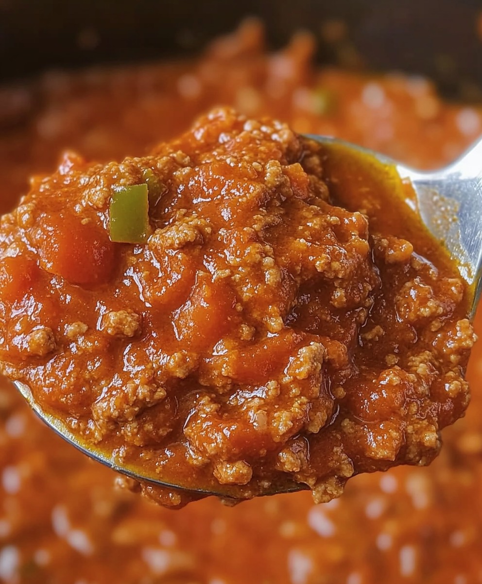 HOMEMADE SPAGHETTI SAUCE